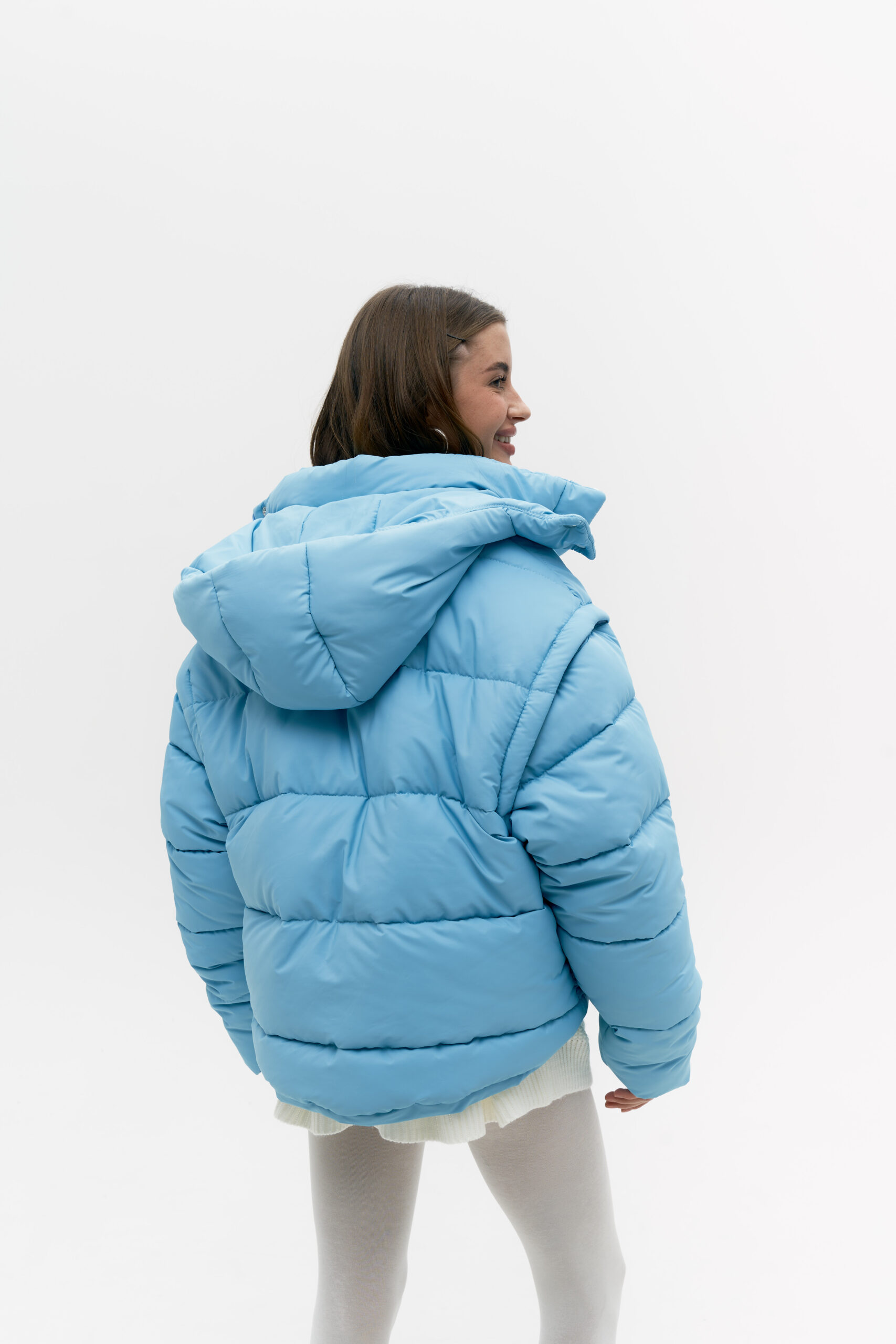 Пуховик Puffy transformer - KENDI CLOTHES