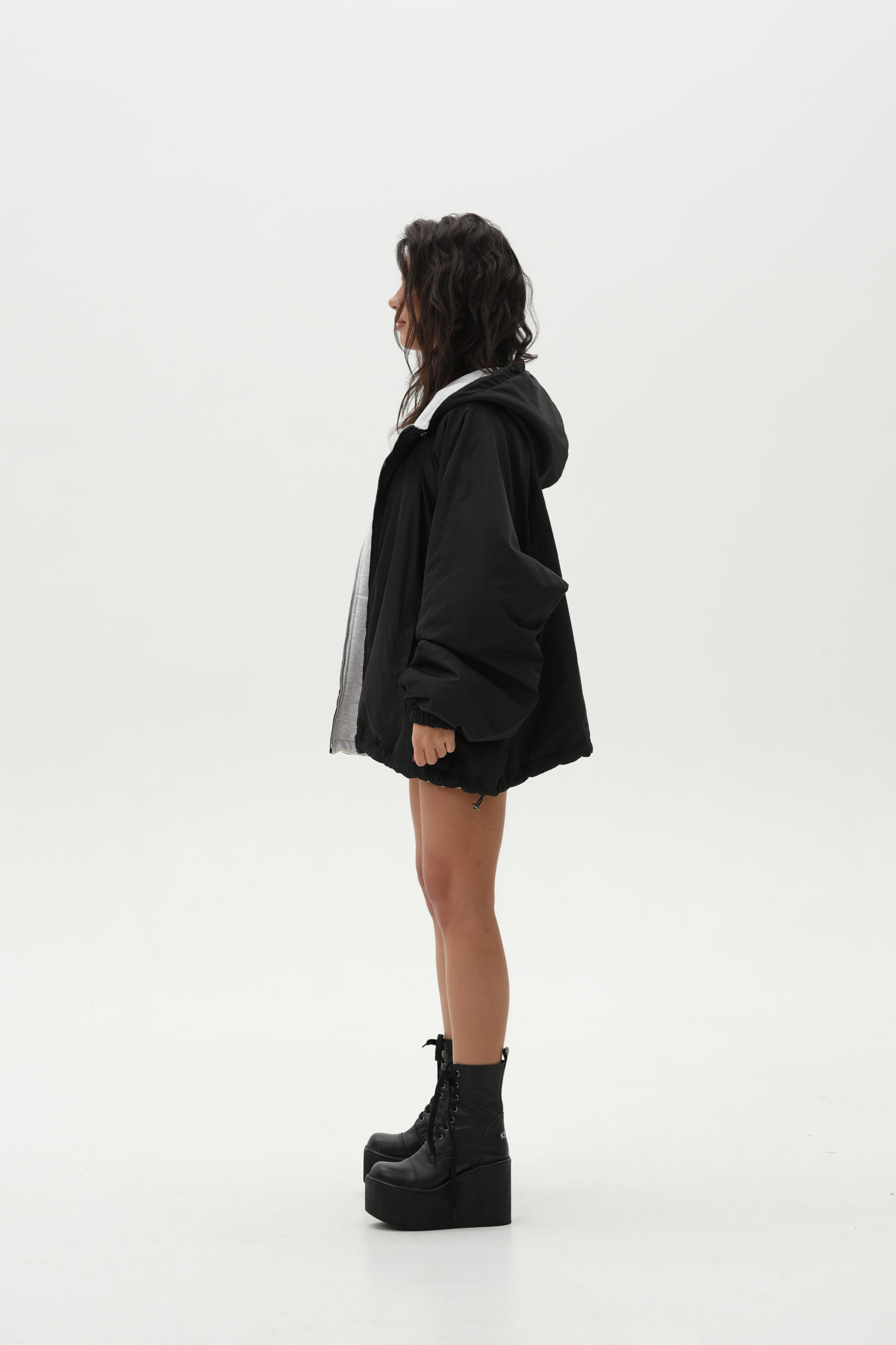 Куртка двостороння Win чорна - KENDI CLOTHES